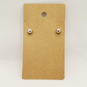 Silver Stud Earrings